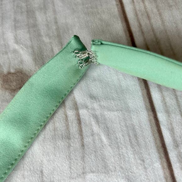 Vintage Alfred Angelo babydoll empire waist chiffon 90s Y2K bridesmaid wedding 4 - Picture 5 of 11